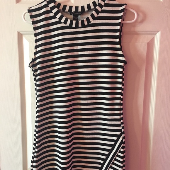 Black and White Striped Dress - Picture 1 of 1